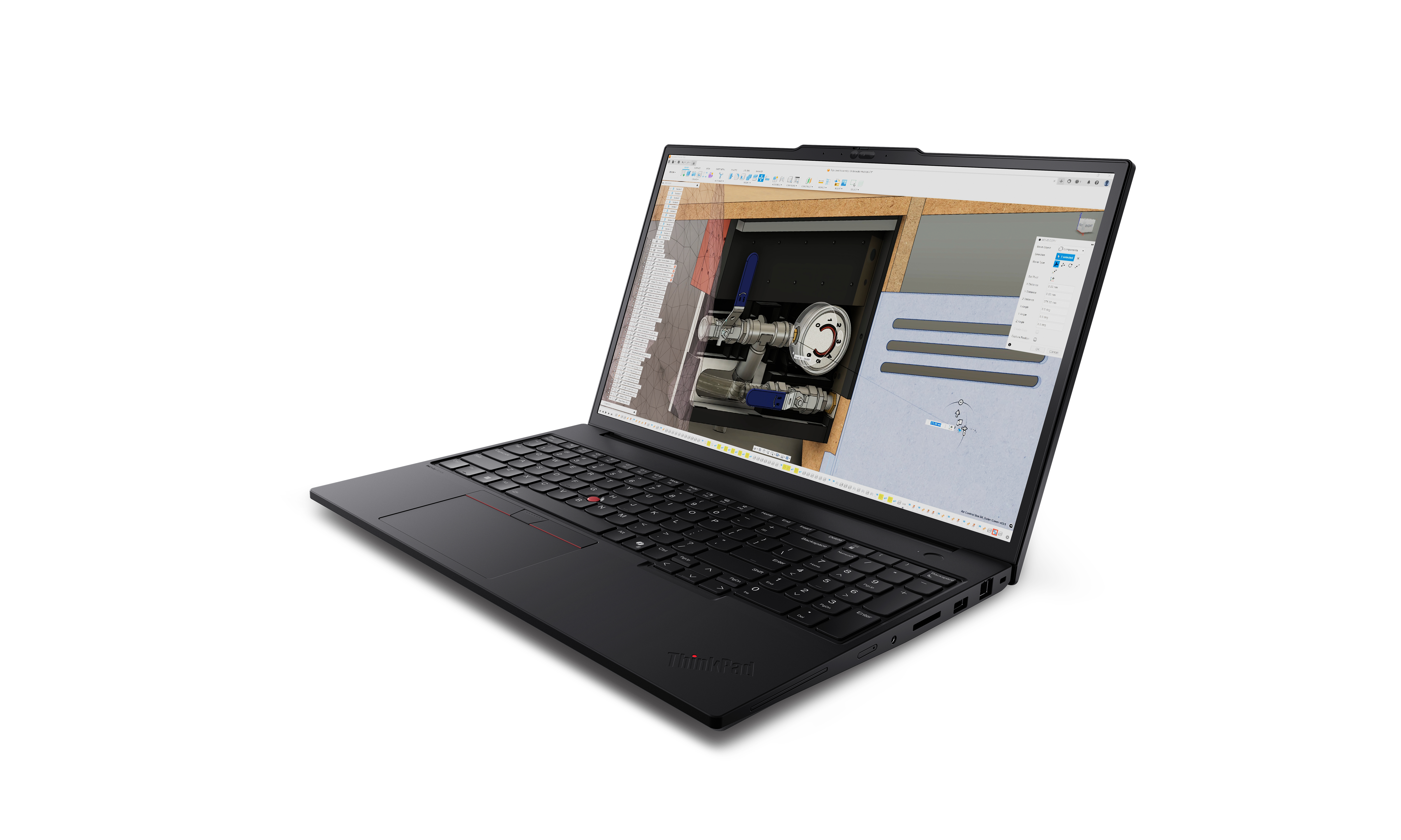 Lenovo ThinkPad P16v Gen 3 (Intel) Intel Core Ultra 7 255H Estaci�n de trabajo m�vil 40,6 cm (16) WUXGA 32 GB DDR5-SDRAM 1 TB SSD Wi-Fi 7 (802.11be) Windows 11 Pro Alem�n Negro
