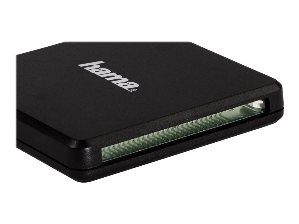 Hama 00124022 lecteur de carte mmoire USB 3.2 Gen 1 (3.1 Gen 1) Type-A Noir
