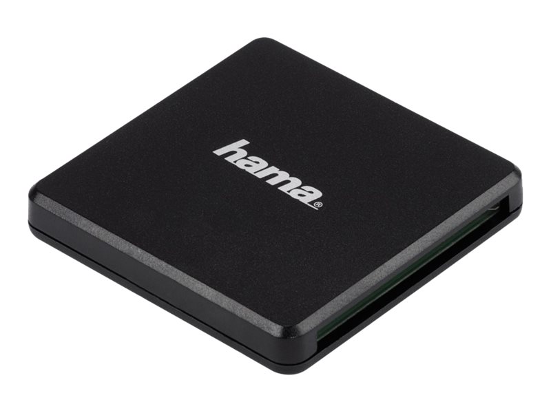 Hama 00124022 lecteur de carte mmoire USB 3.2 Gen 1 (3.1 Gen 1) Type-A Noir