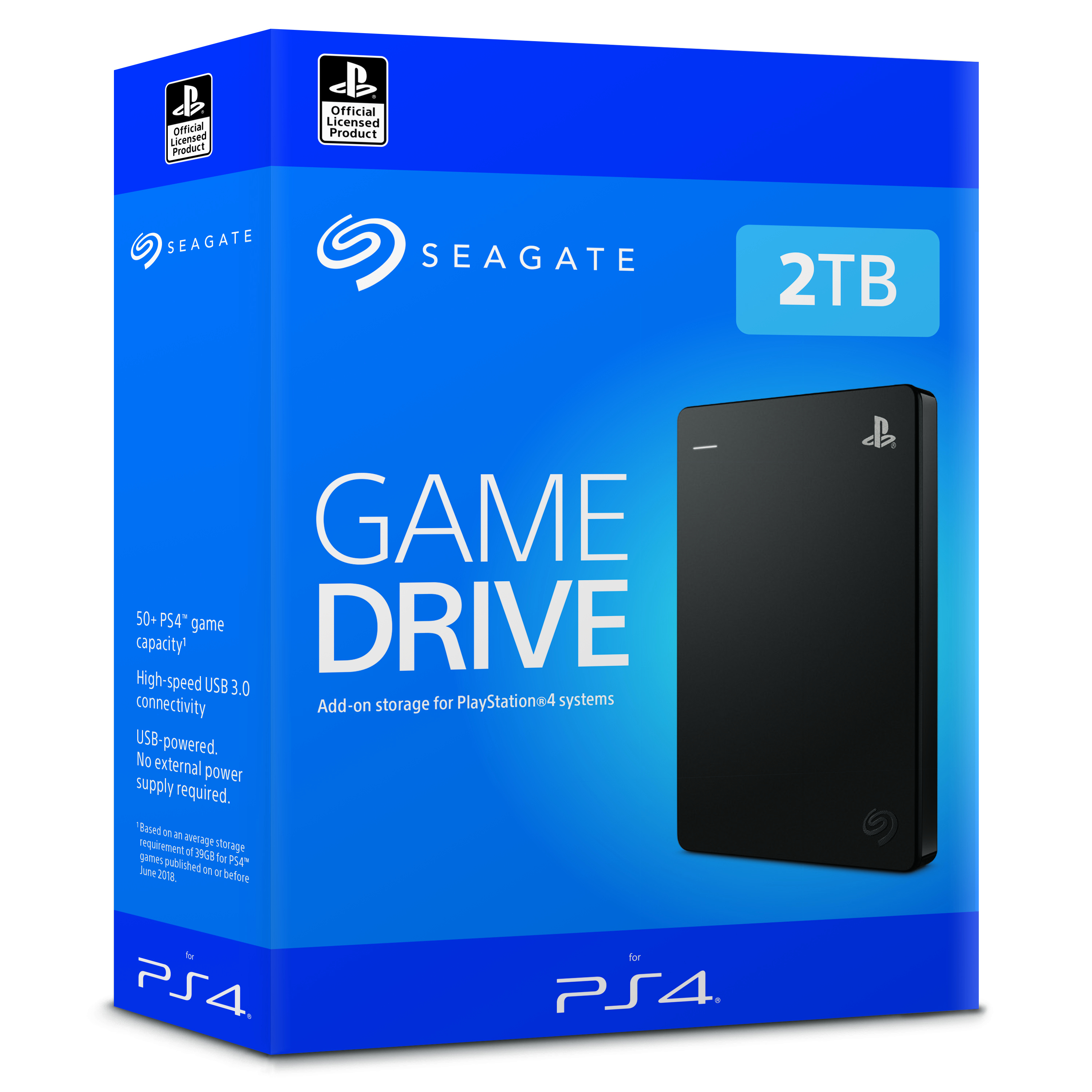 - - Drive TB Game STGD2000200 Festplatte Seagate (tragbar) - 2 | PS4 extern for STGD2000200 Seagate