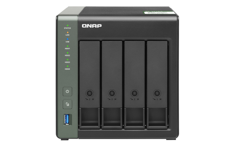 QNAP TS-431KX - NAS - Tower - Annapurna Labs - AL214 - 2 TB - Schwarz