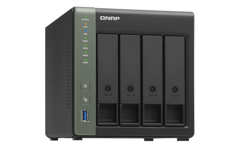 QNAP TS-431KX - NAS - Tower - Annapurna Labs - AL214 - 2 TB - Schwarz