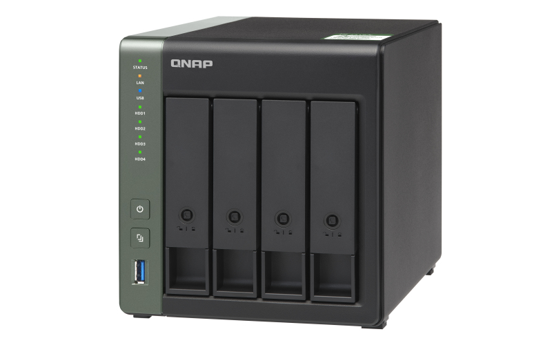 QNAP TS-431KX - NAS - Tower - Annapurna Labs - AL214 - 2 TB - Schwarz