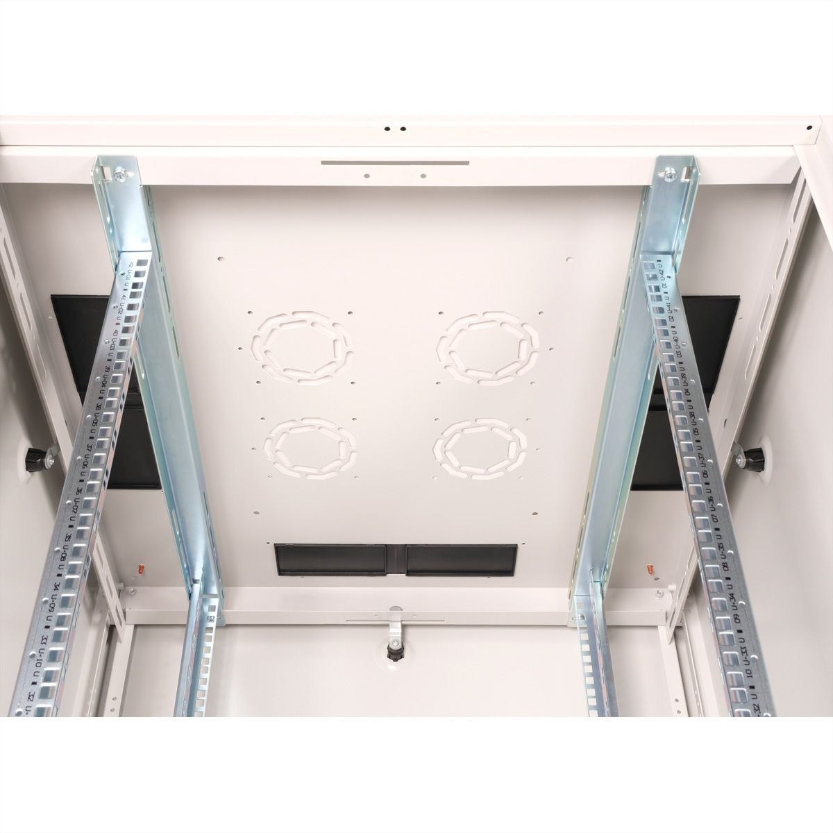 ROLINE Basic - Schrank Netzwerkschrank - Glas T�r, 800 x 800 (B x T)