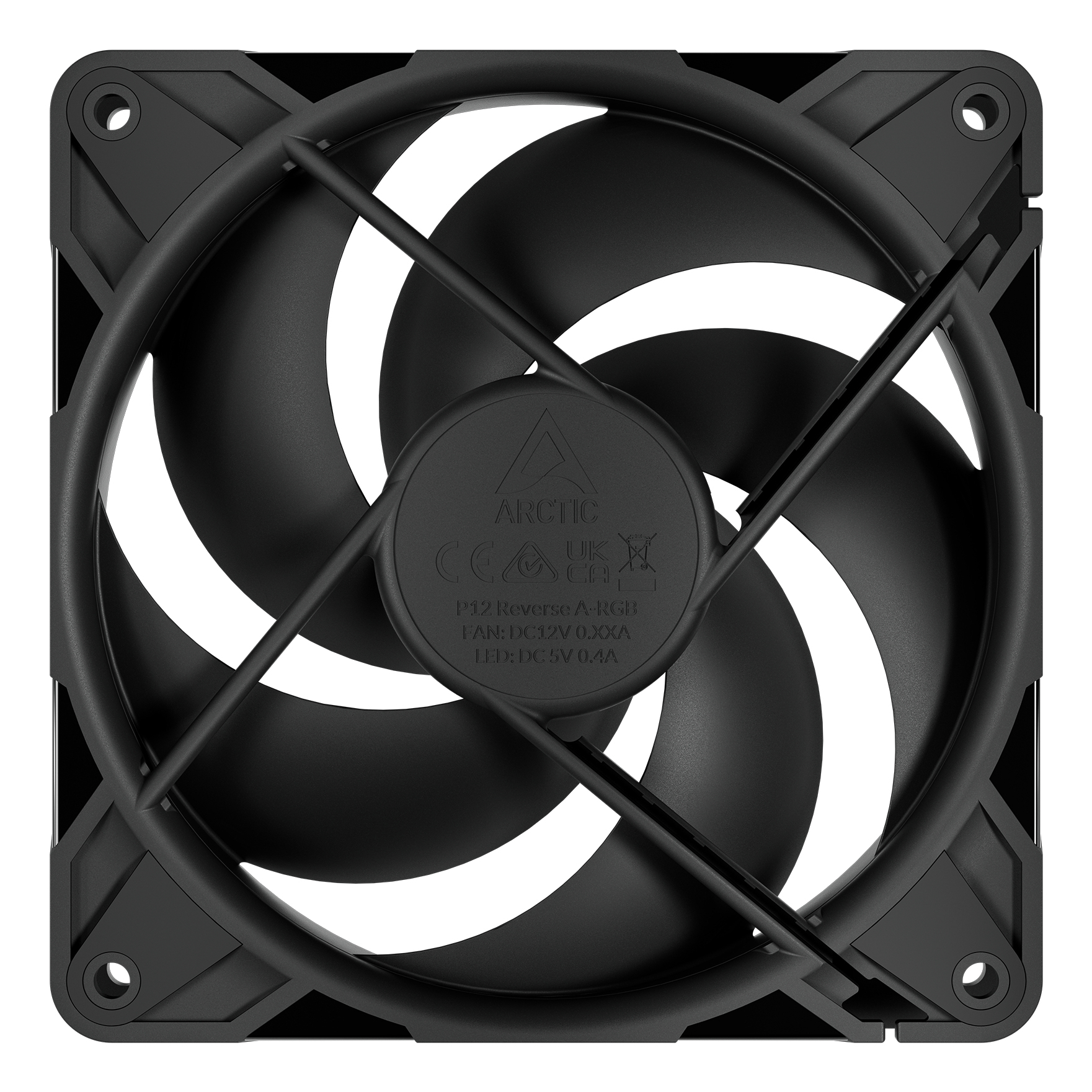 ARCTIC Freezer P12 Pro Reverse Boitier PC Ventilateur 12 cm Noir 1 pi�ce(s)