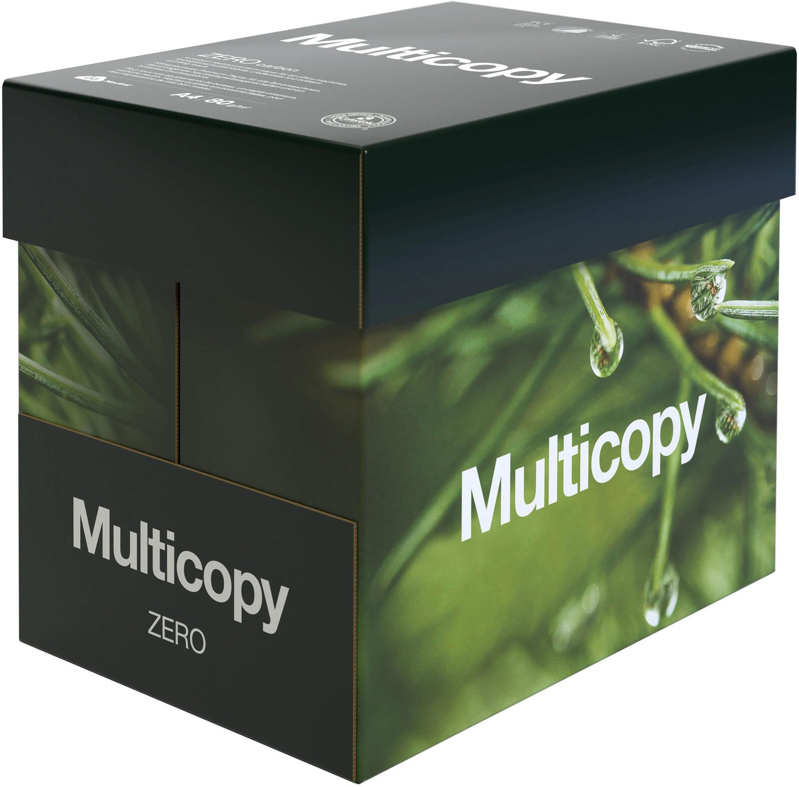 Papyrus Kopierpapier Zero CO2 neutral DIN A4 80 g/qm 2.500 Blatt Maxi-Box - Normal/Kopierpapier - 80 g/m