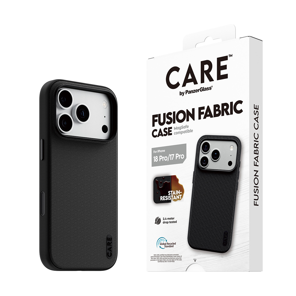 PanzerGlass CARE by PanzerGlass Fusion Fabric - Schutzabdeckung f�r Mobiltelefon
