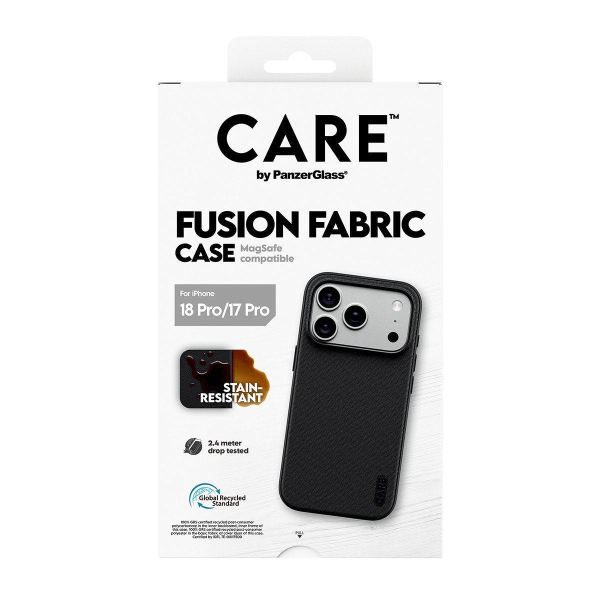 PanzerGlass CARE by PanzerGlass Fusion Fabric - Schutzabdeckung f�r Mobiltelefon