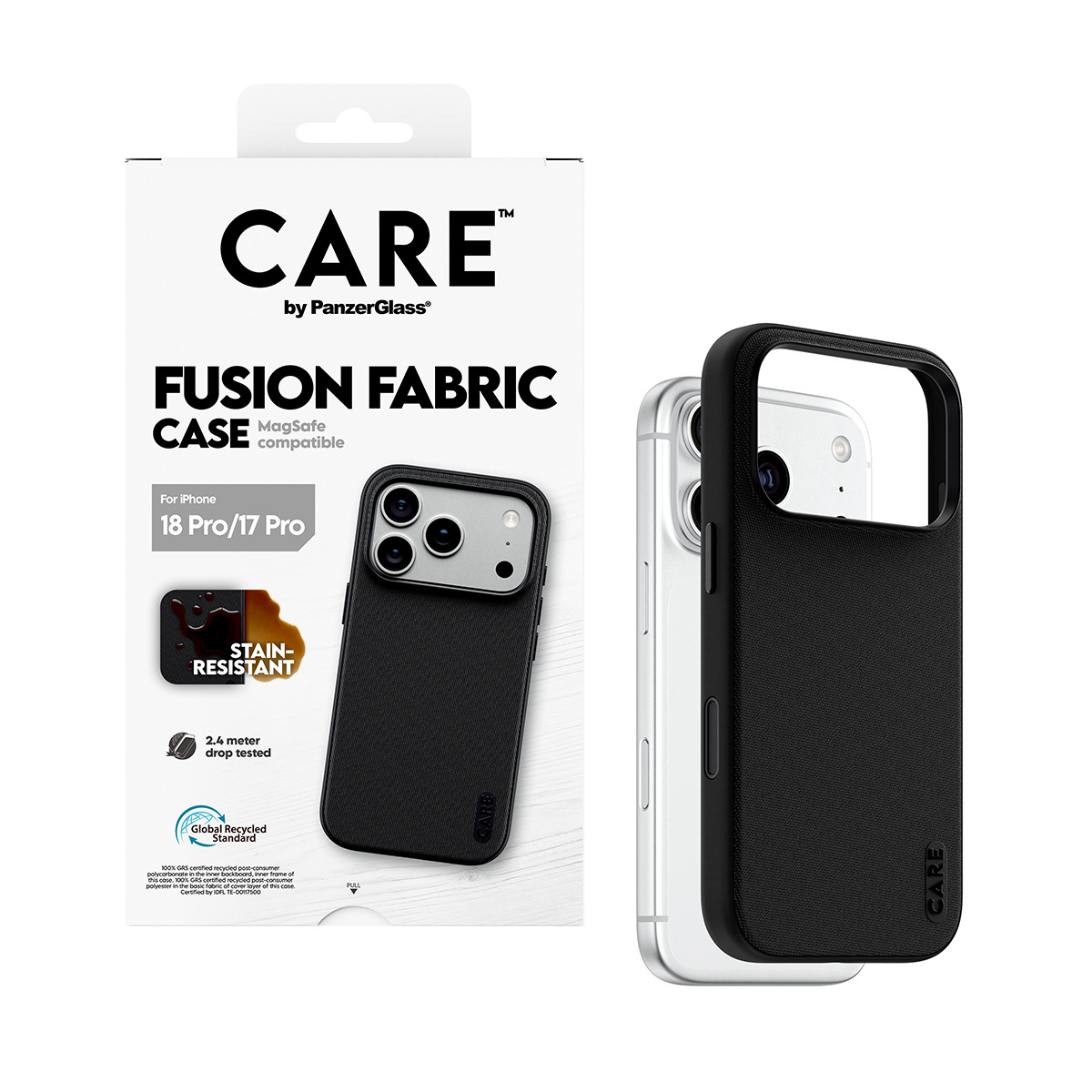 PanzerGlass CARE by PanzerGlass Fusion Fabric - Schutzabdeckung f�r Mobiltelefon