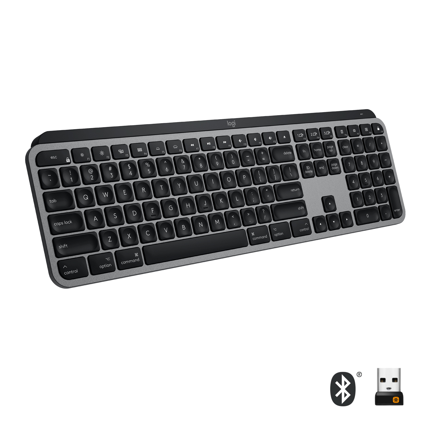 Logitech MX Keys fr Mac - Tastatur - hinterleuchtet