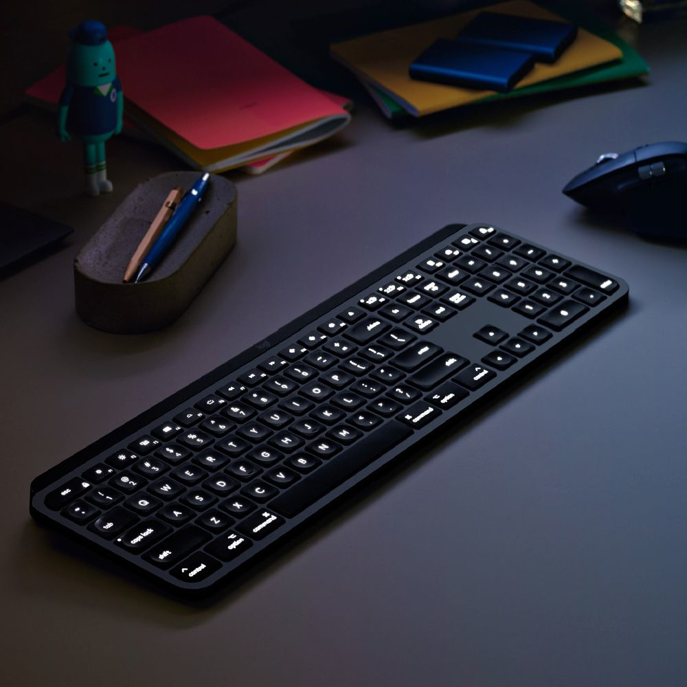 Logitech MX Keys fr Mac - Tastatur - hinterleuchtet
