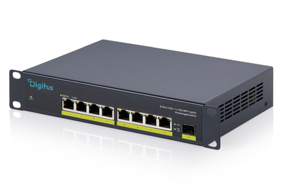 Digitus 10 2.5G 8-Port Unmanaged Switch with 1� 10G SFP+