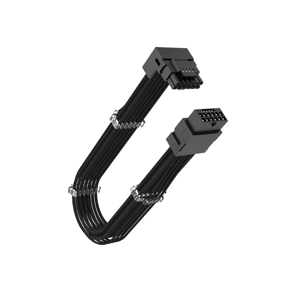 Akasa Kabel G-Nexus PX16 AK-CBPW32-30BK 12+4-polig RA m auf STR w - Kabel - 0,3 m