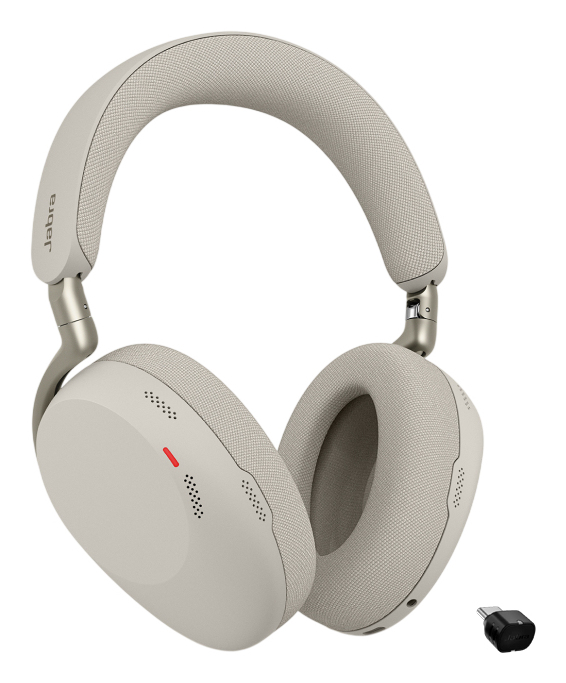 Jabra Evolve3 85 MS Link 390 USB-C War - Headset - 20 KHz