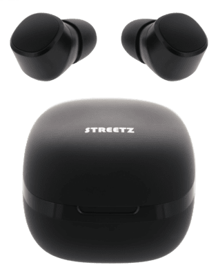 Streetz TWS-0003 In Ear Headset Bluetooth Stereo Schwarz Fernbedienung