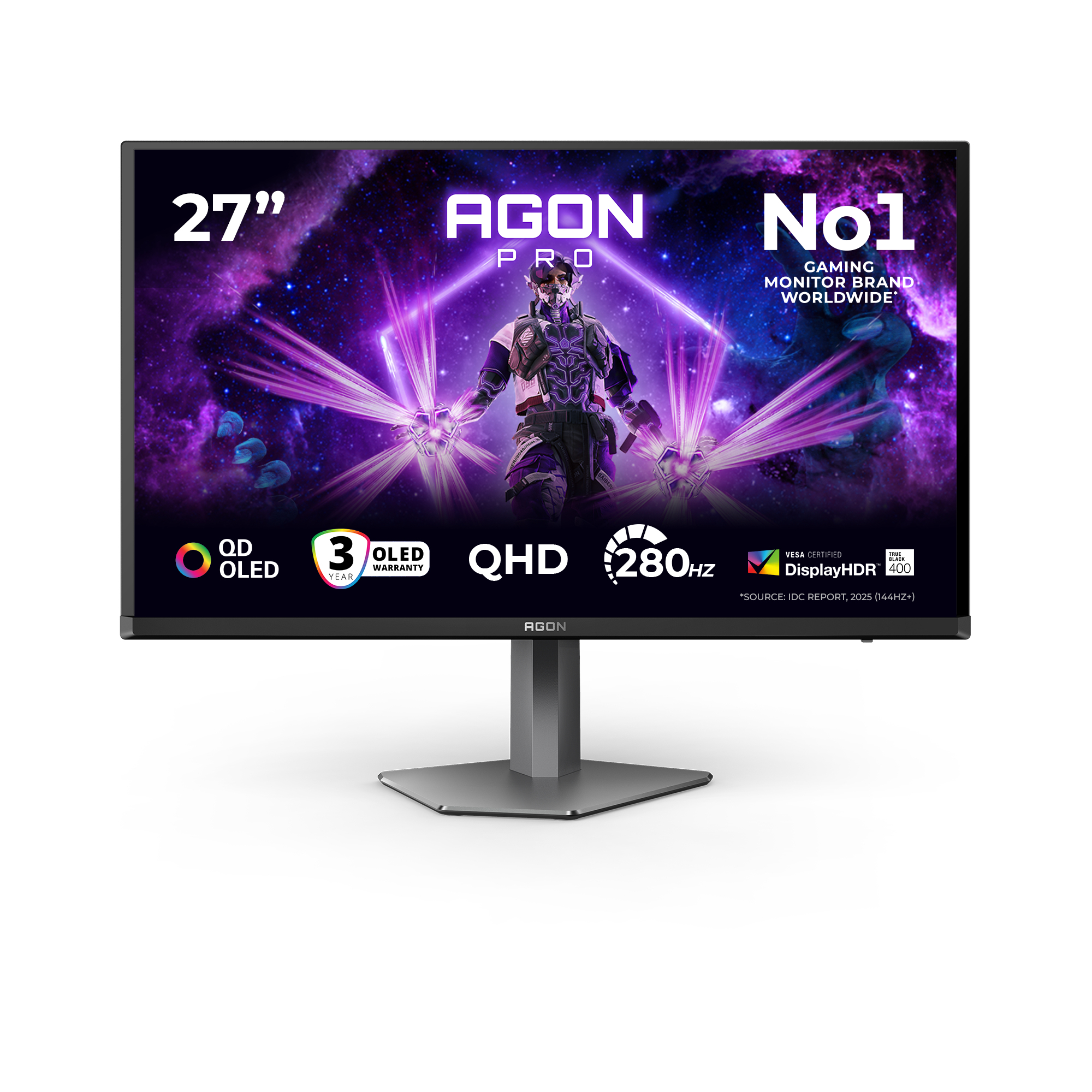 AOC AGON PRO AG276QZD2 - OLED-Monitor - Gaming