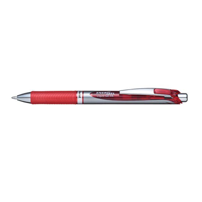 Pentel BL80-BX penna roller Penna retrattile a clip Rosso 1 pz