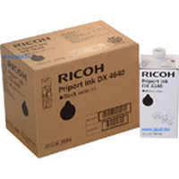 Ricoh DX4640 Ink Black cartridge cartucho de tinta 6 pieza(s) Original Negro
