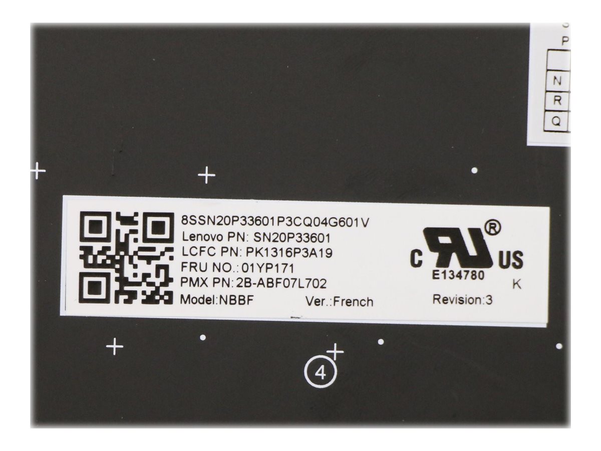 Lenovo Primax - Ersatztastatur Notebook - Franz�sisch