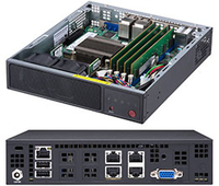 Supermicro SuperServer E200-9A Intel SoC BGA 1310 Bastidor (1U) Negro