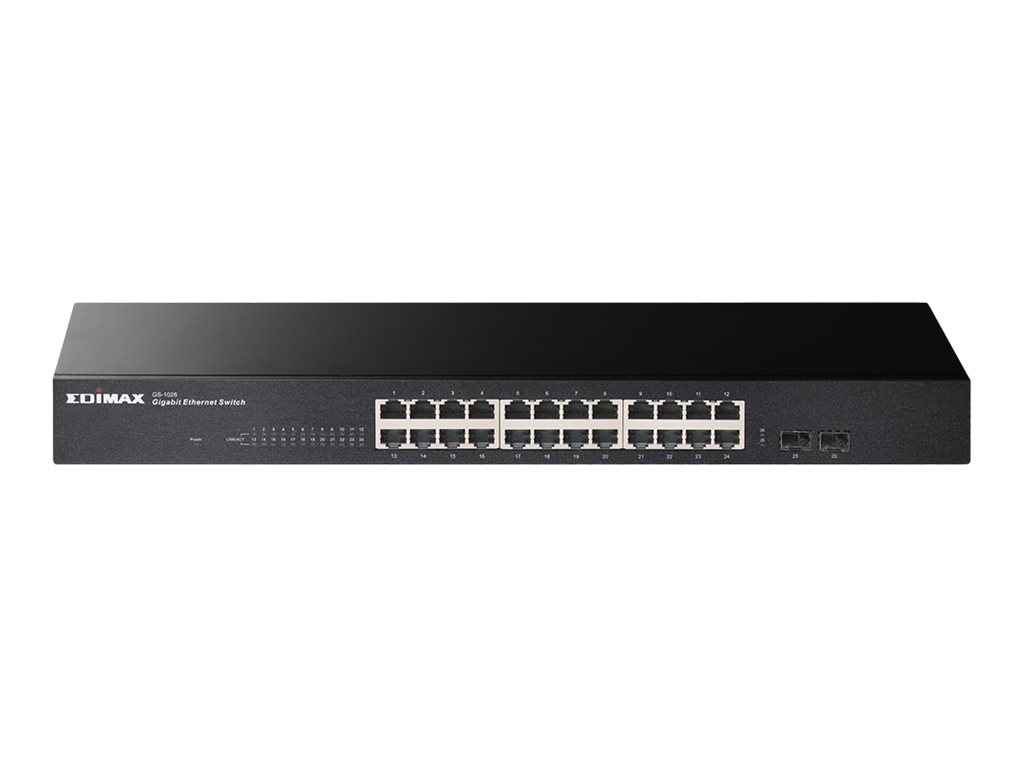 Edimax GS-1026 V3 switch di rete Non gestito Gigabit Ethernet (10/100/1000) Nero