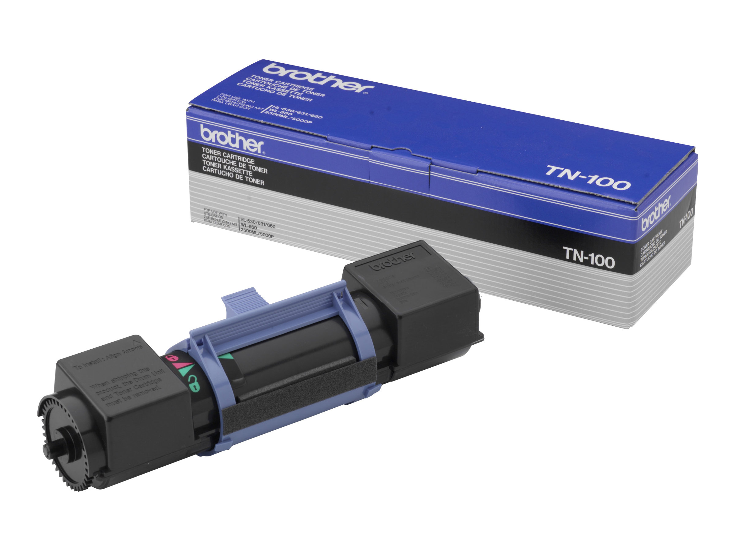 Brother TN-100 cartucho de tner 1 pieza(s) Original Negro