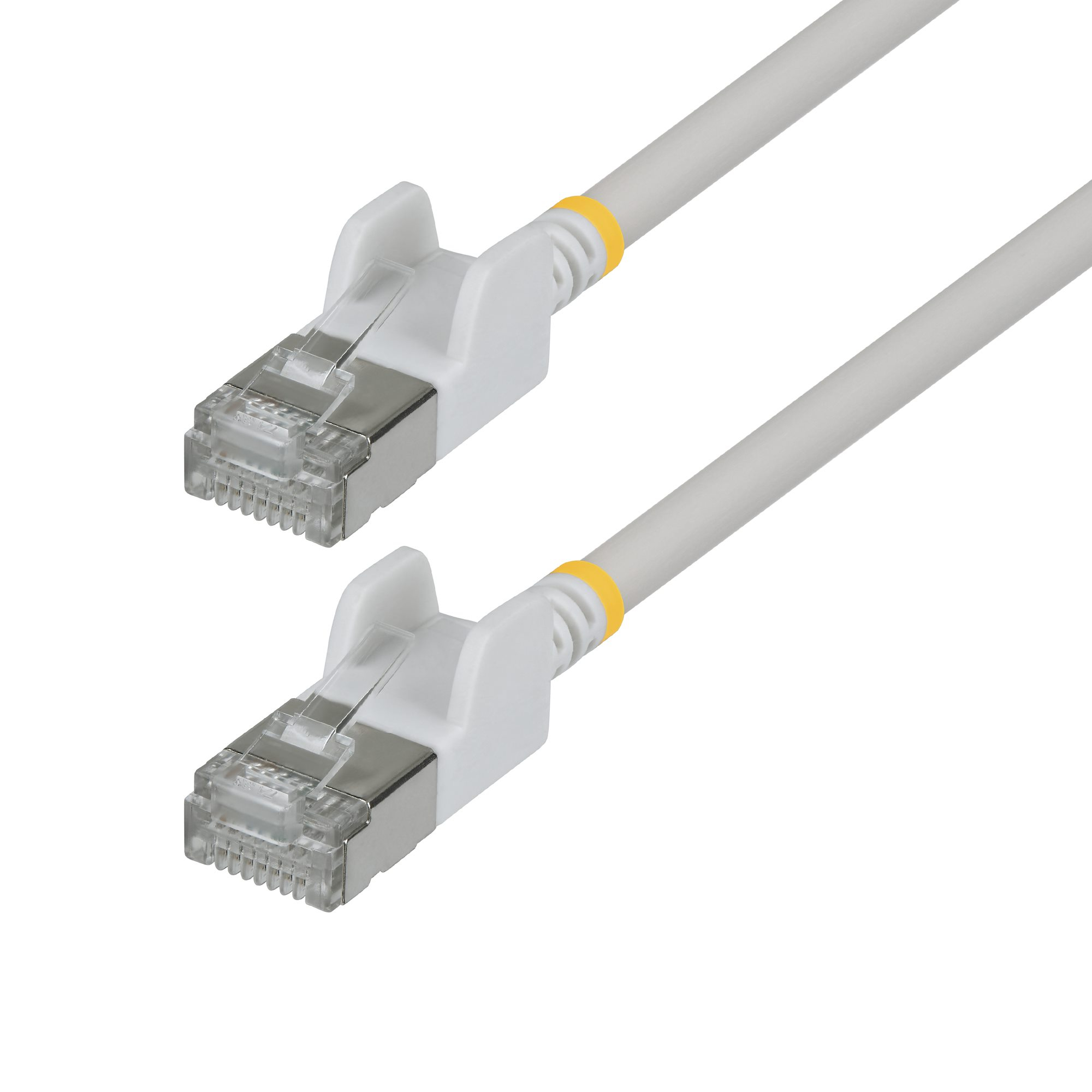 StarTech.com N6APATSTP34WHS15CM cable de red Blanco 0,15 m Cat6a U/FTP (STP) Alrededor