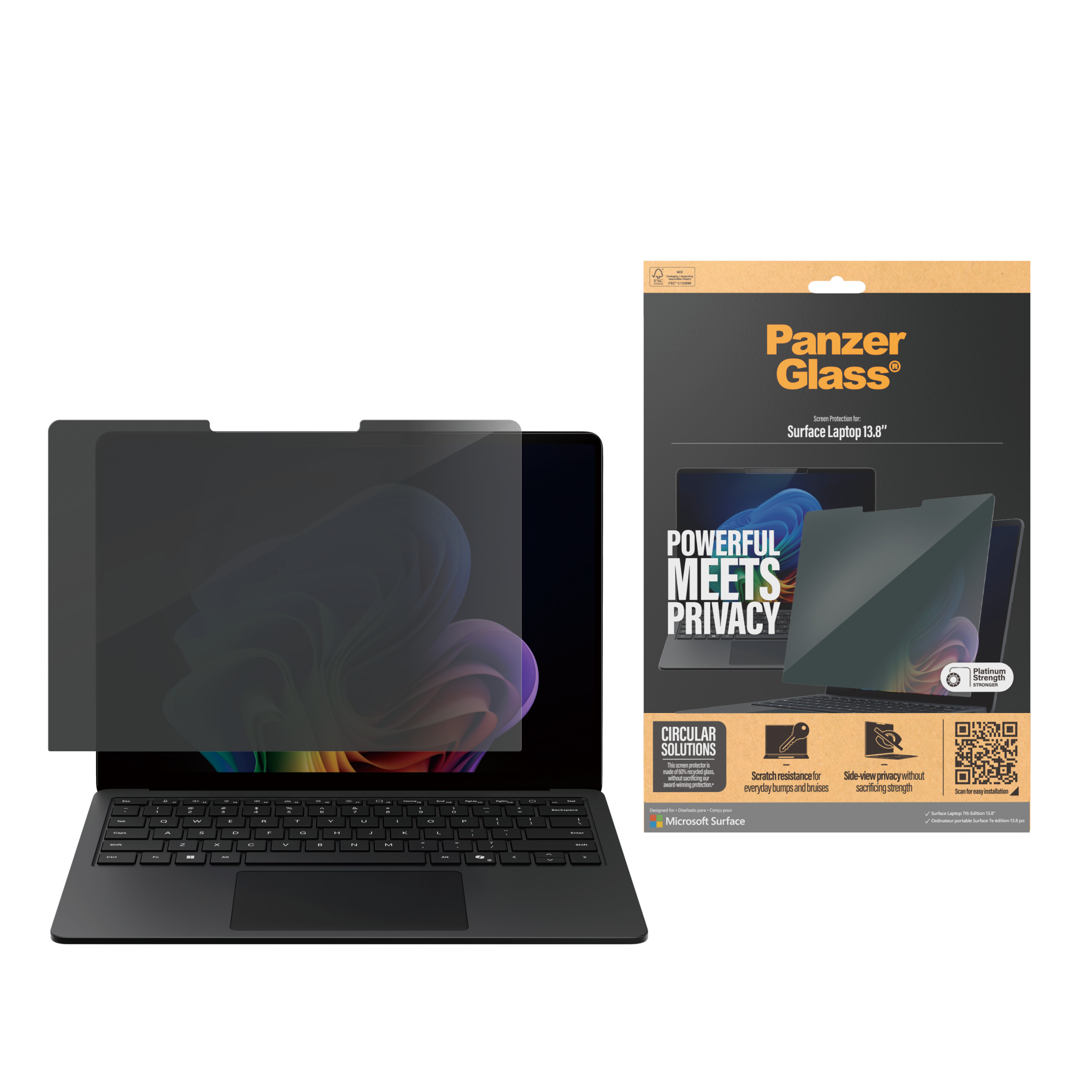 PanzerGlass Ultra Wide Fit Privacy Microsoft 1 pi�ce(s)