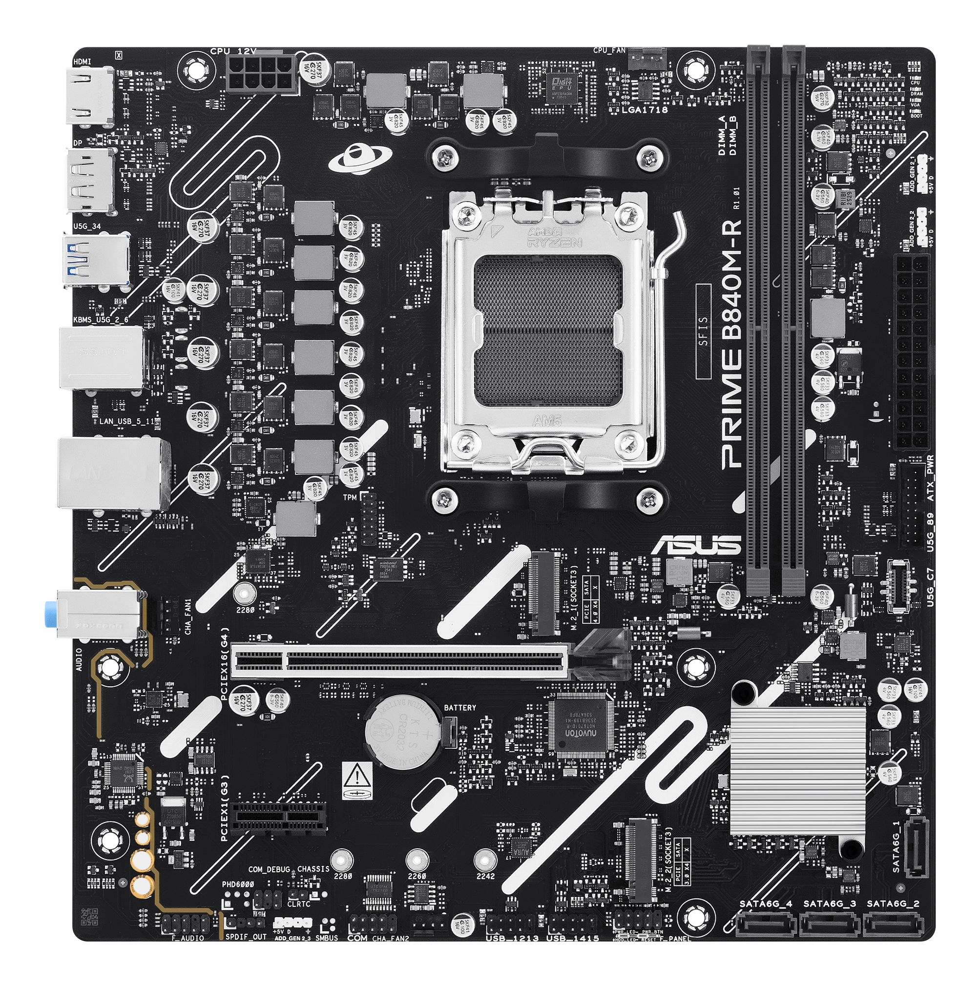 ASUS PRIME B840M-R AMD B840 Z�calo AM5 micro ATX