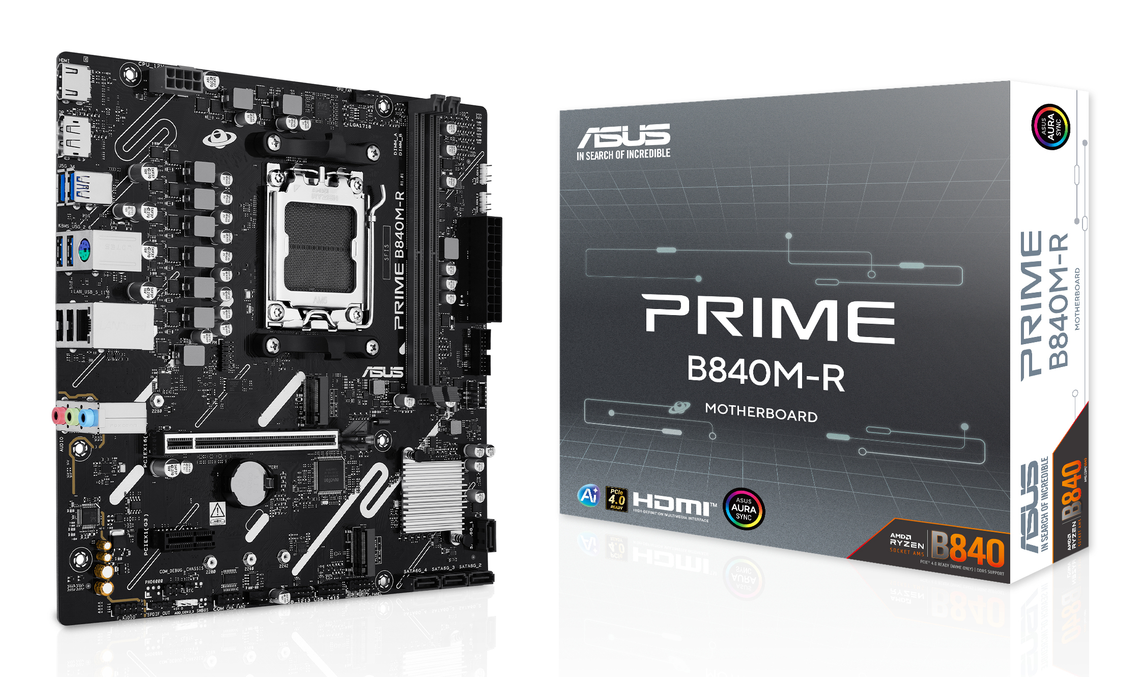 ASUS PRIME B840M-R AMD B840 Z�calo AM5 micro ATX