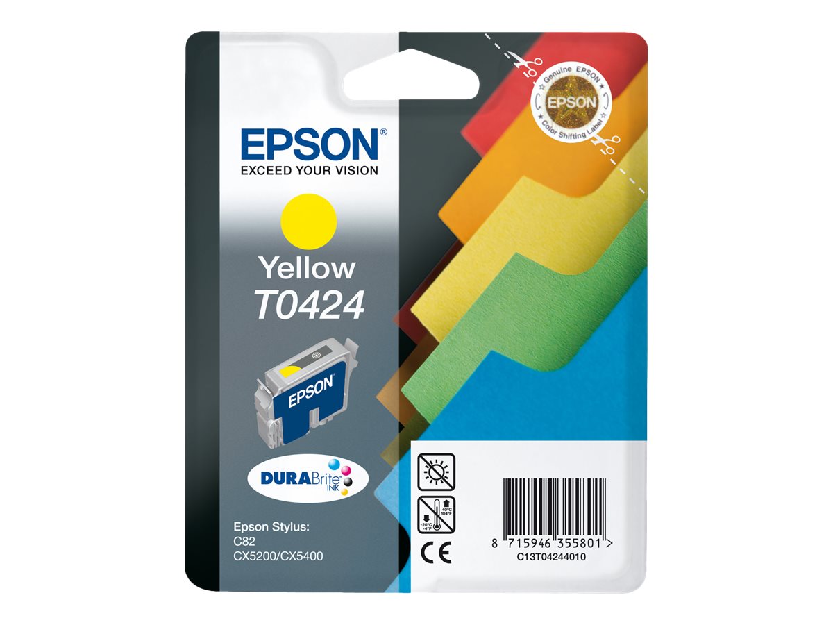 Epson Files Singlepack Yellow T0424