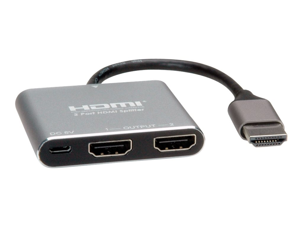14.99.3585  Value HDMI Splitter, HDMI Plug - 2x HDMI Socket