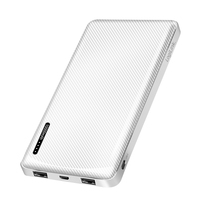 LogiLink Power Bank 10000mAh 1xUSB-C 2x USB-A Wit