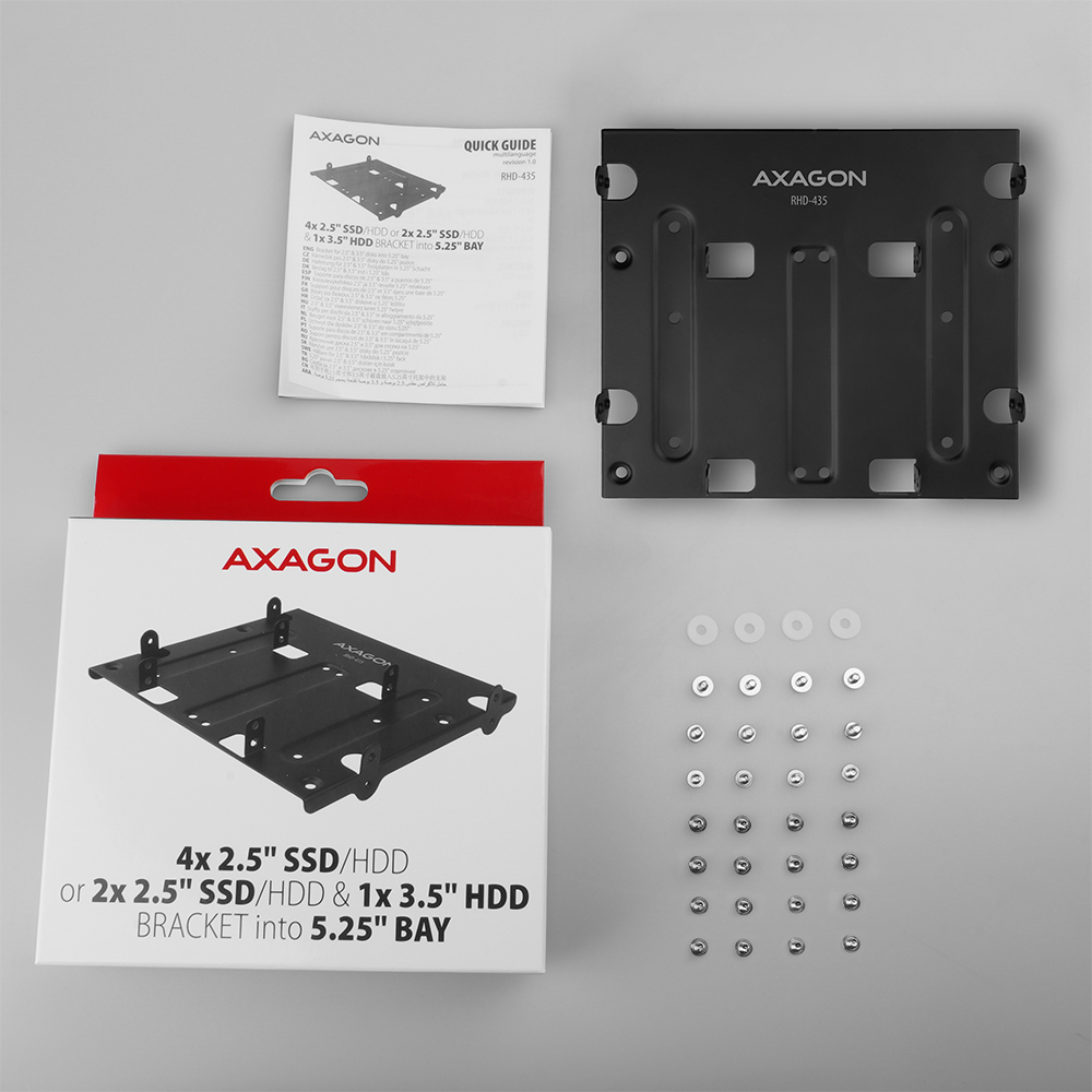 Axagon RHD-435 kit de support