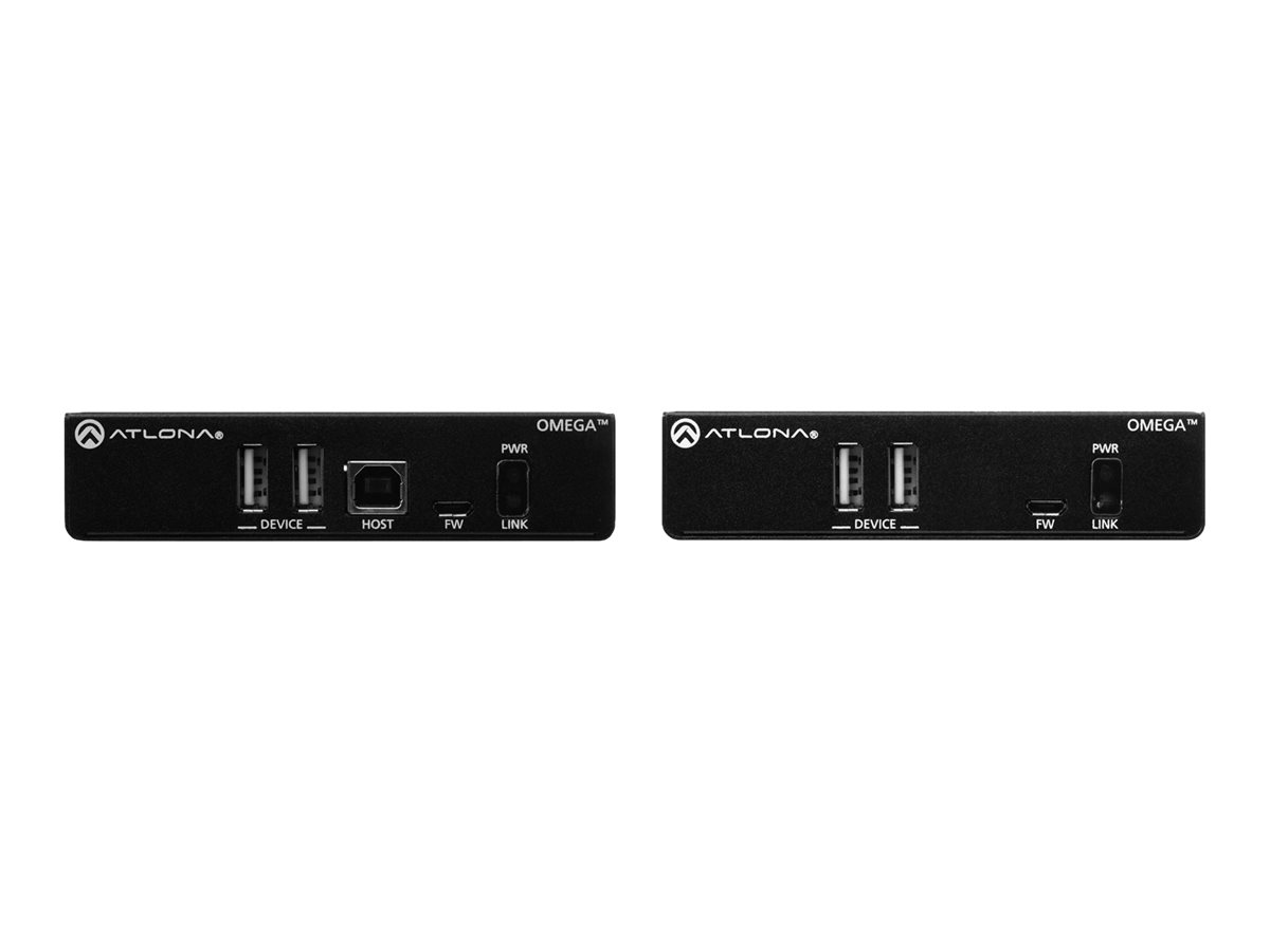 Atlona AT-OME-EX-KIT-LT network extender Network transmitter & receiver Black