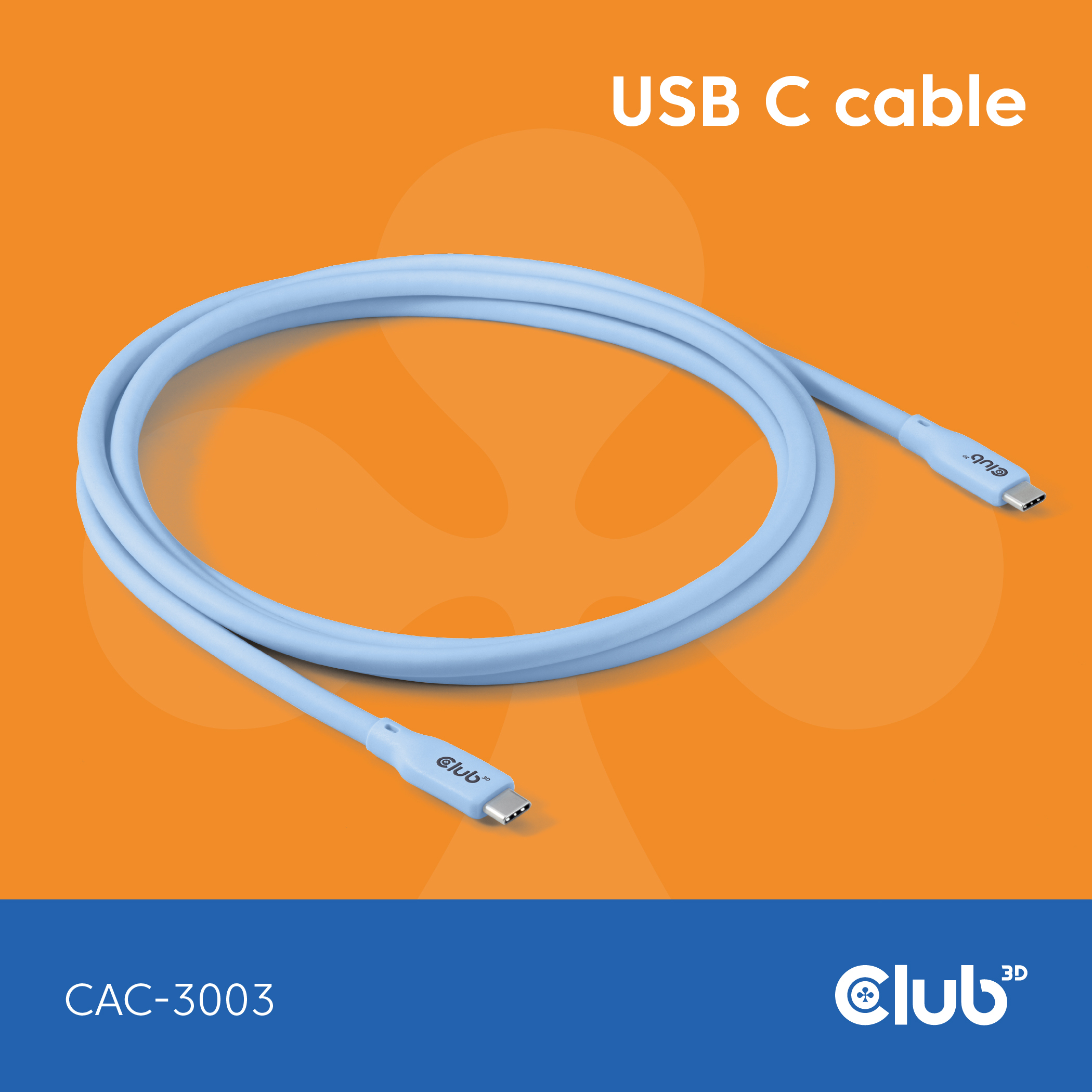 CLUB3D CAC-3003 cable USB USB4 Gen 3x2 2 m USB C