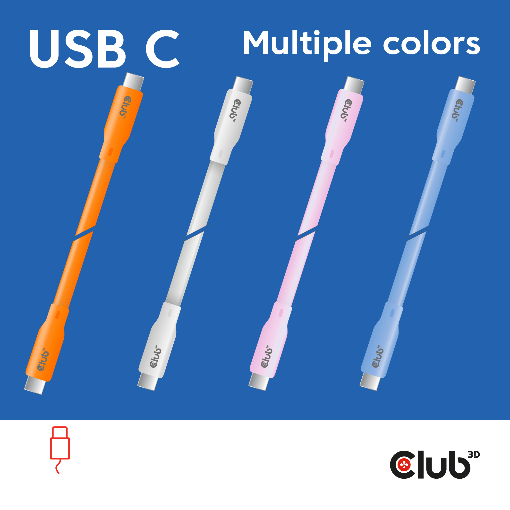 CLUB3D CAC-3003 cable USB USB4 Gen 3x2 2 m USB C