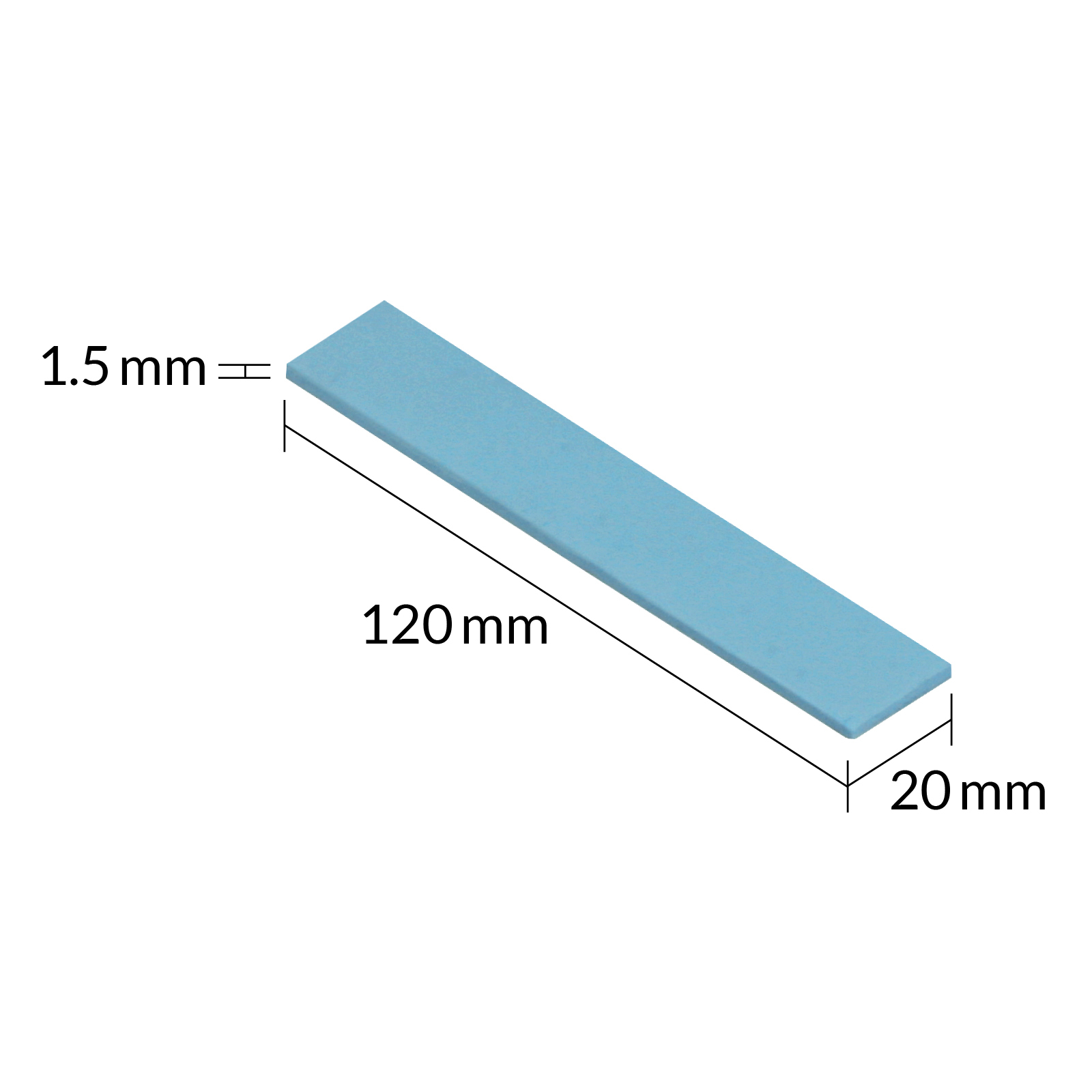 Arctic TP-3 - Thermo-Pad - Blau (Packung mit