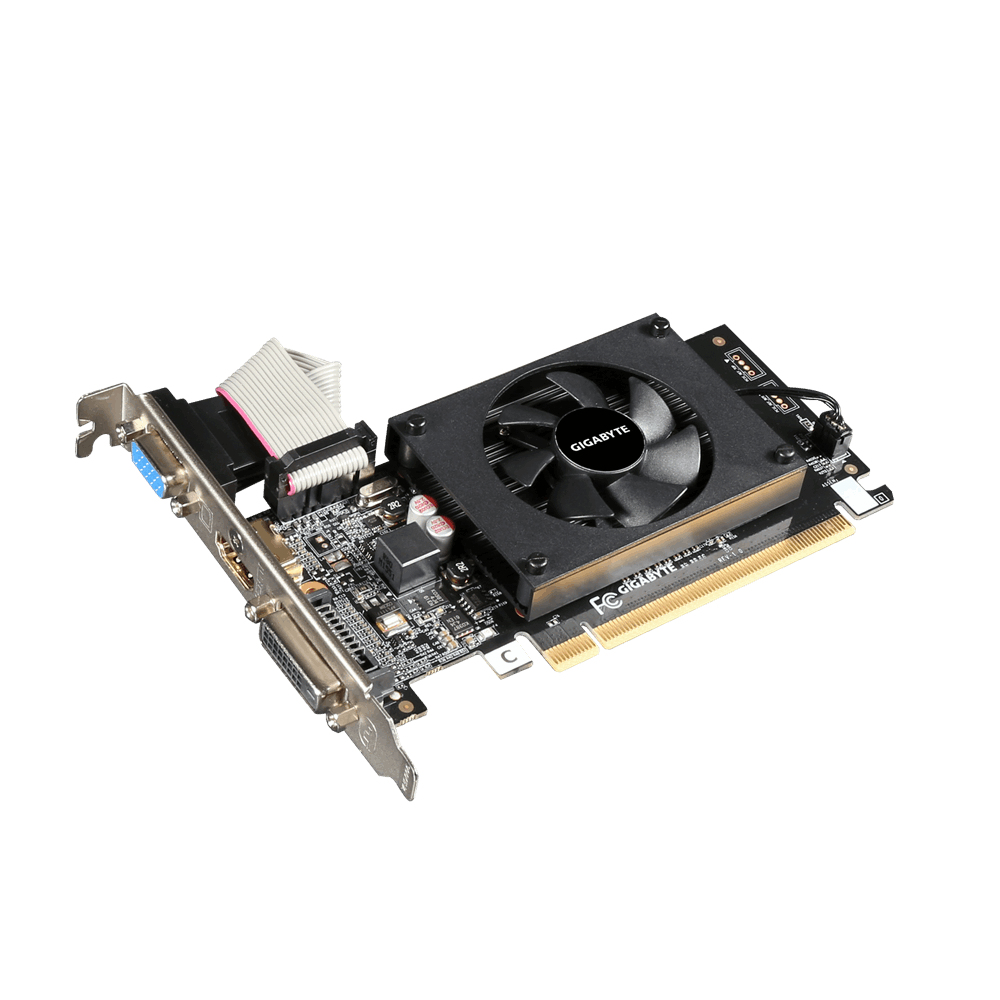 Gigabyte GV-N710D3-2GL scheda video NVIDIA GeForce GT 710 2 GB GDDR3
