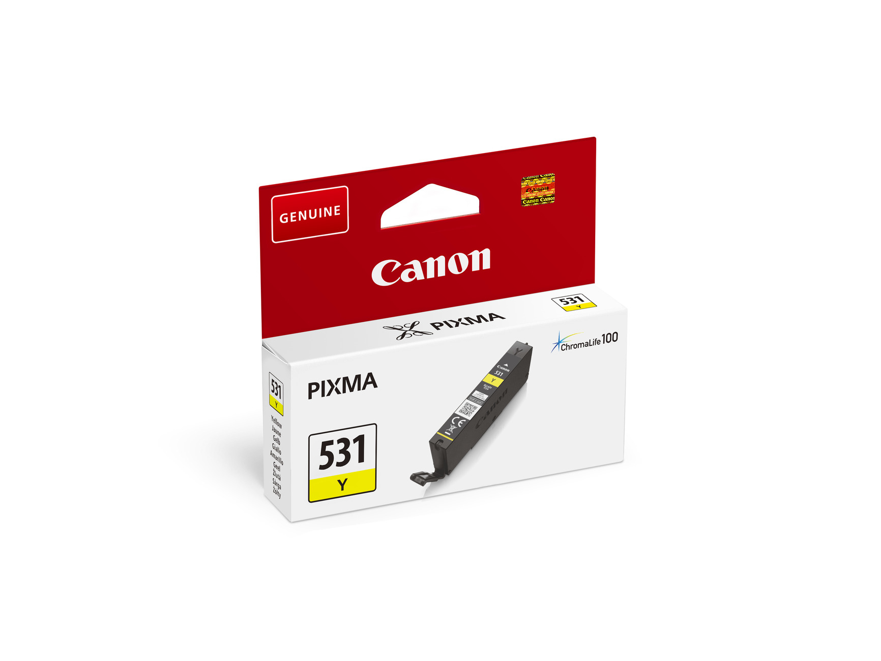Canon cli-531 Ink Cartridge Yellow Europe