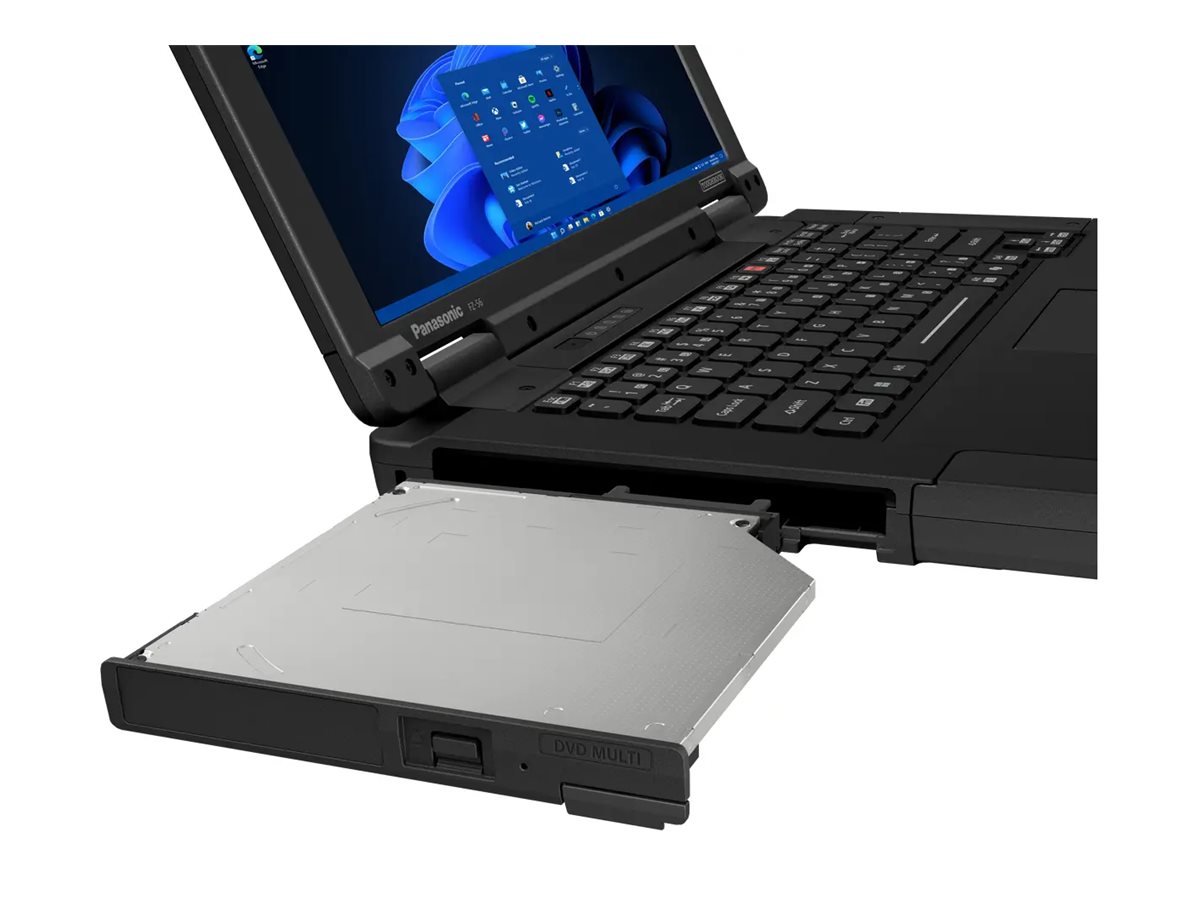 Panasonic Toughbook 56 mk1 Intel Core Ultra 5 235H Port�til 35,6 cm (14) Pantalla t�ctil WUXGA 16 GB DDR5-SDRAM 512 GB SSD Wi-Fi 7 (802.11be) Windows 11 Pro Negro, Gris