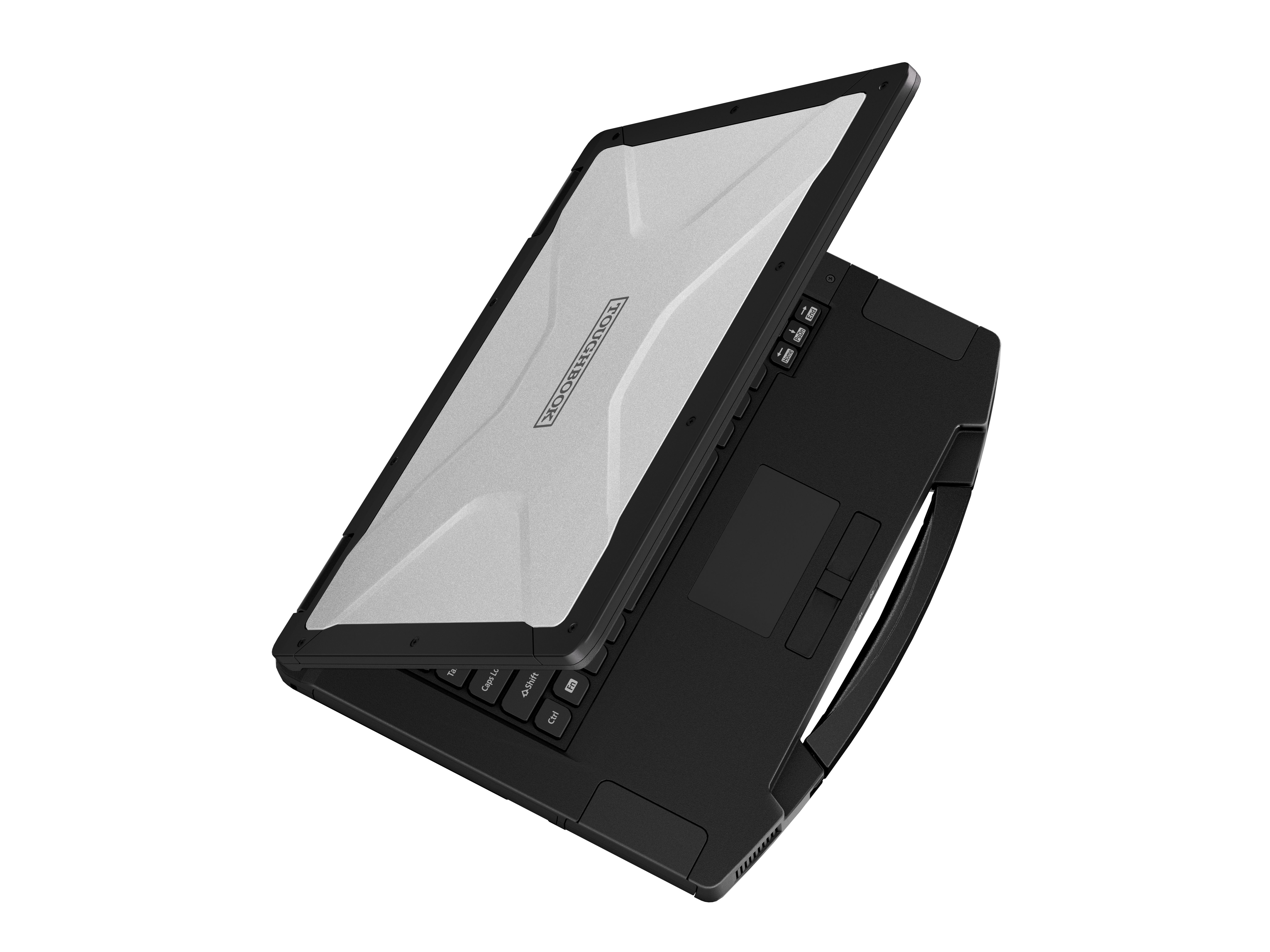 Panasonic Toughbook 56 mk1 Intel Core Ultra 5 235H Port�til 35,6 cm (14) Pantalla t�ctil WUXGA 16 GB DDR5-SDRAM 512 GB SSD Wi-Fi 7 (802.11be) Windows 11 Pro Negro, Gris