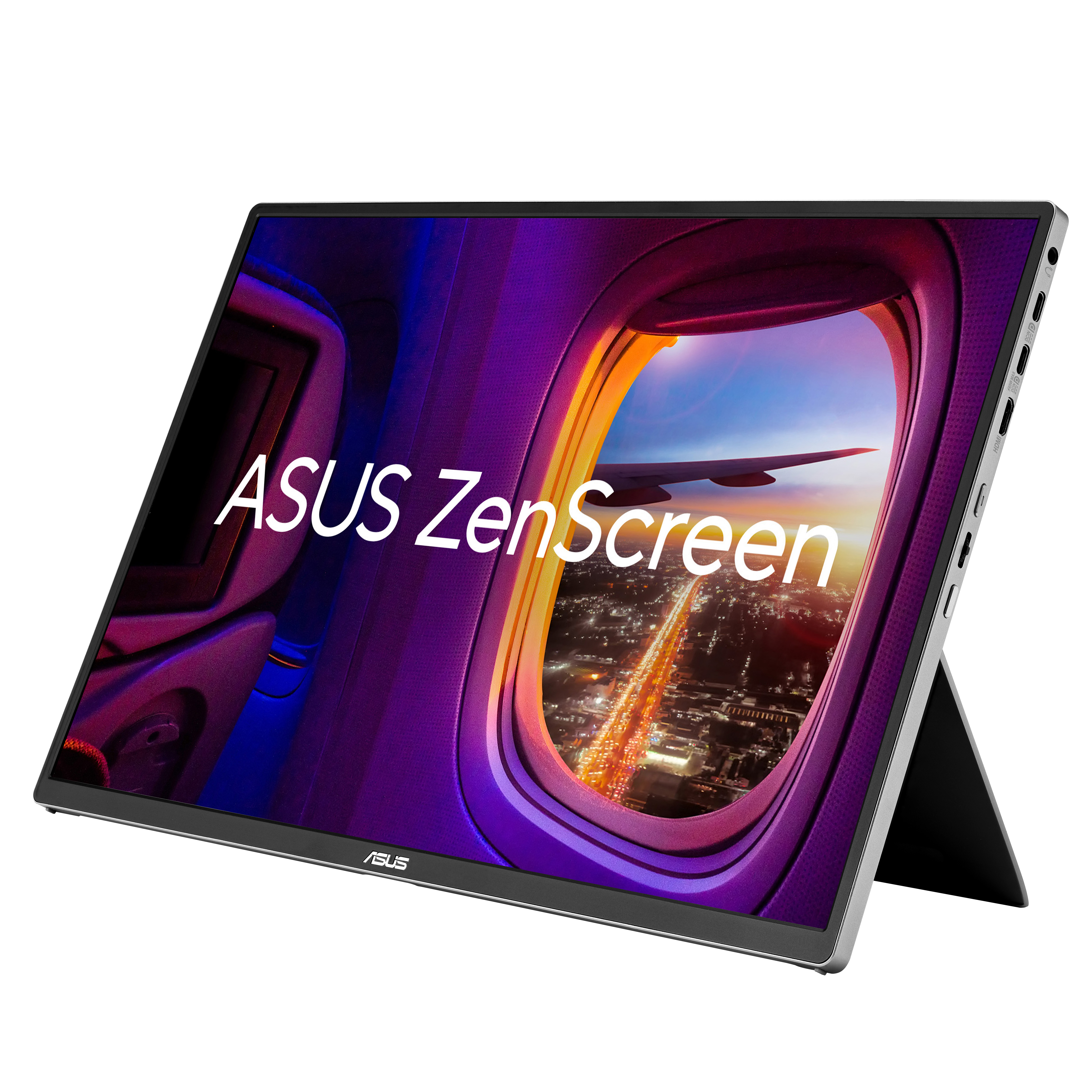 ASUS ZenScreen OLED MQ16FC pantalla para PC 40,6 cm (16) 1920 x 1200 Pixeles WUXGA Plata