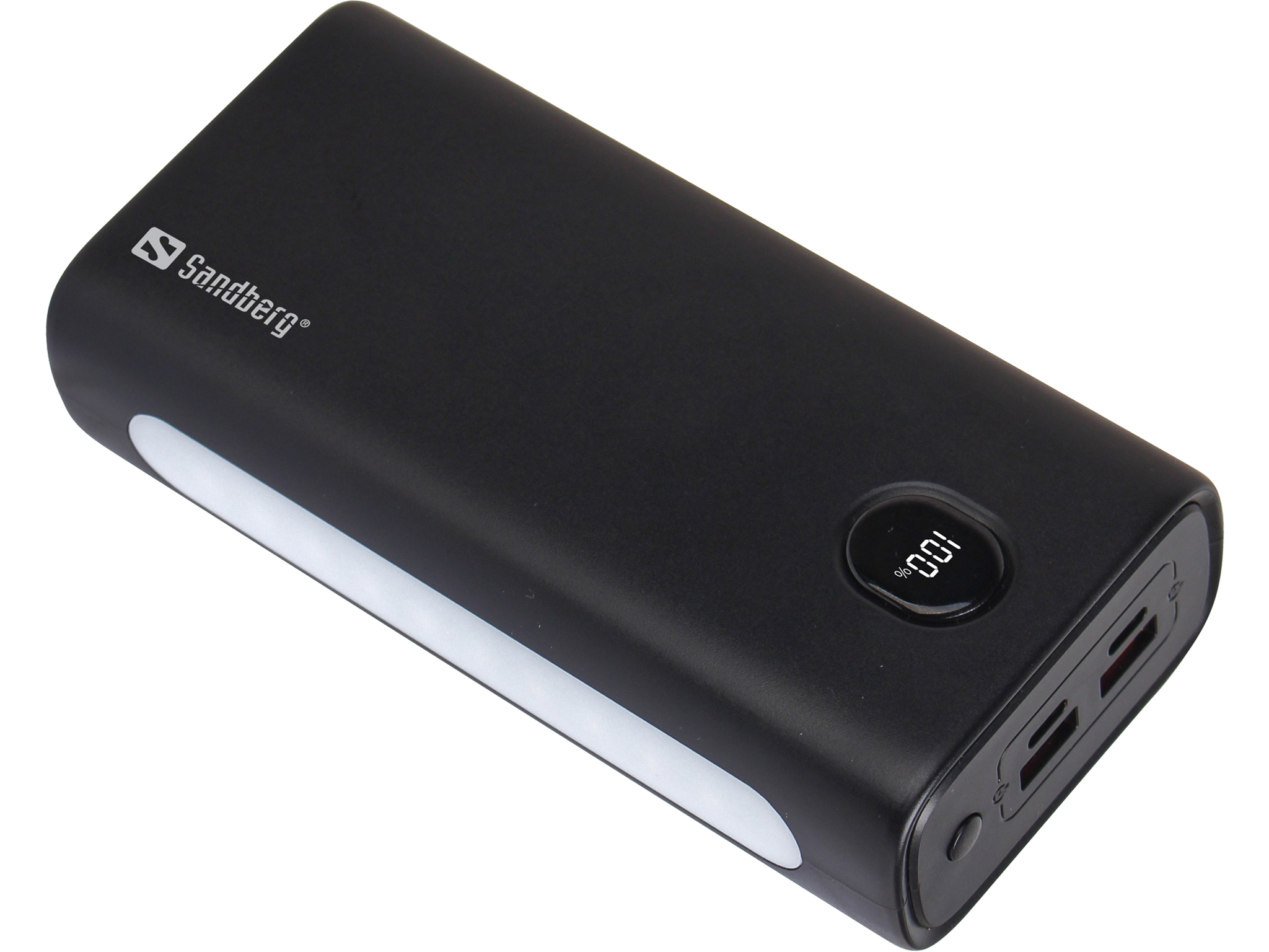 30000 mAh USB-C/USB-A Noir