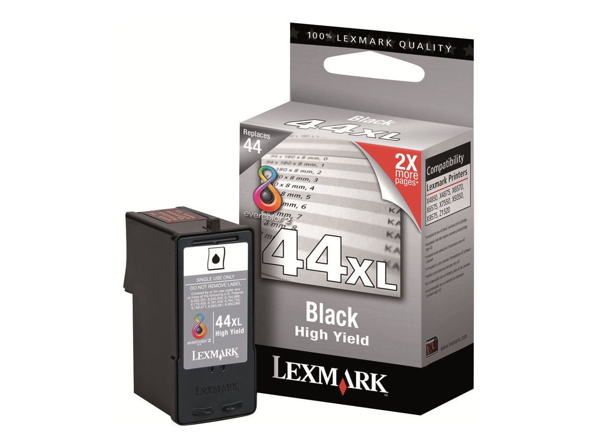 Lexmark No.44XL Black Print Cartridge ink cartridge 1 Cartridge Original