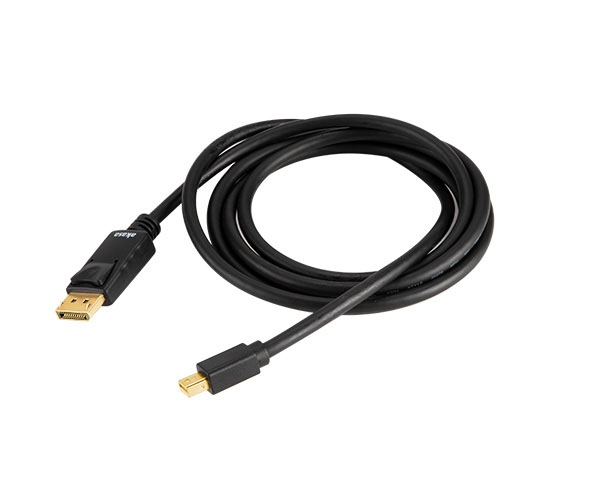 Akasa AK-CBDP22-20BK cable DisplayPort 2 m Mini DisplayPort Negro
