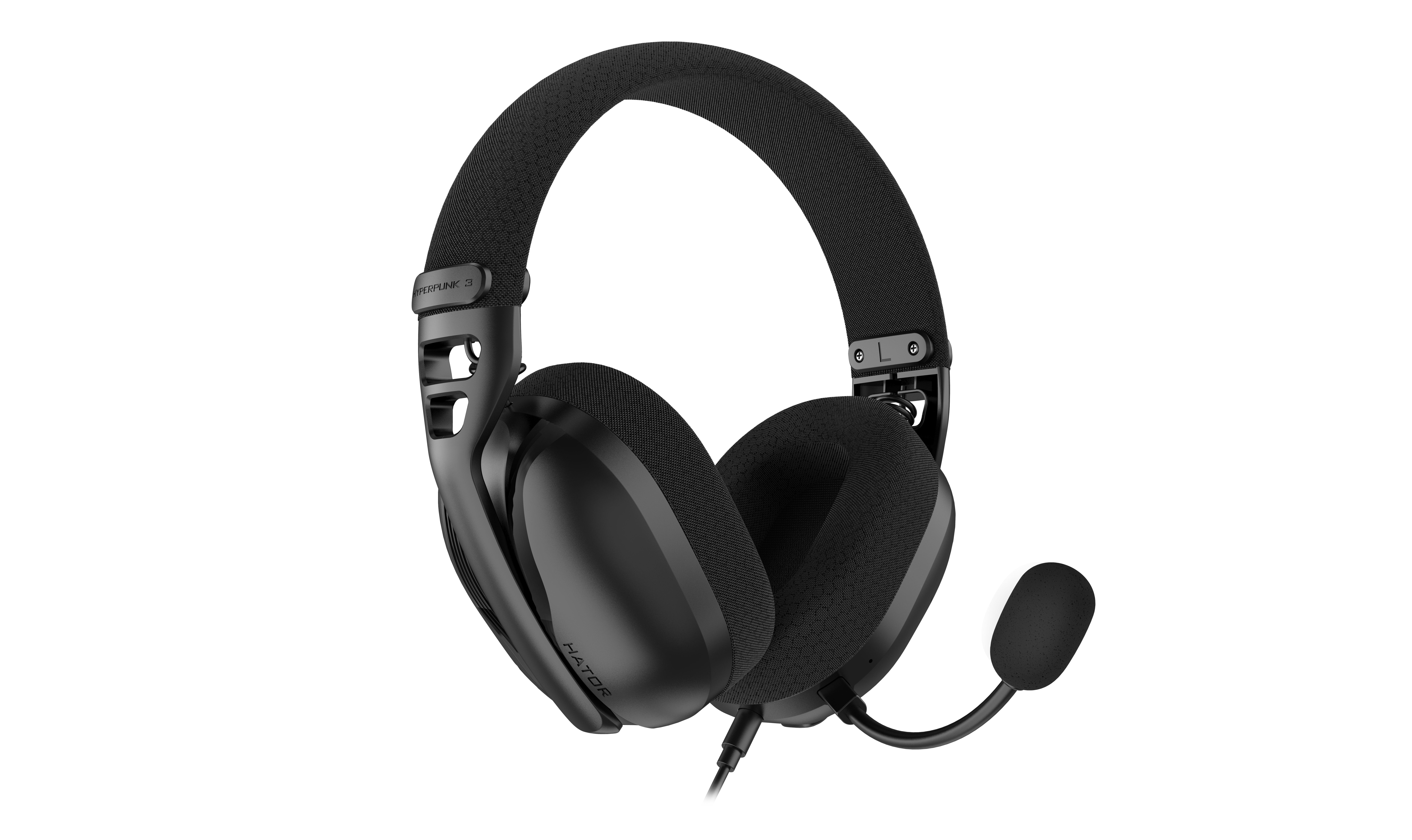 HATOR Hyperpunk 3 USB Auriculares Almbrico Dentro de odo Juego USB Type-C / USB Type-A Negro