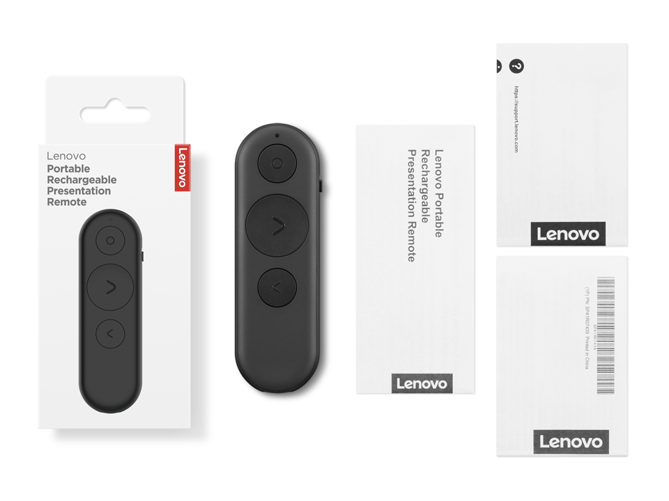 Lenovo 4XW1S62316 t�l�commande Bluetooth Universel Appuyez sur les boutons