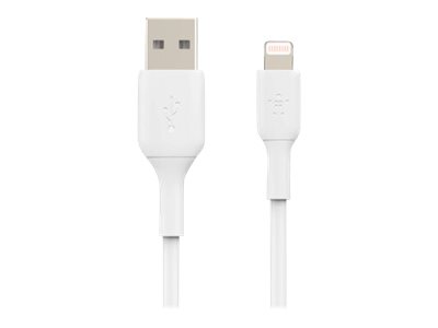 Belkin BOOST CHARGE - Lightning-Kabel - Lightning mnnlich zu USB mnnlich - 3 m - wei - fr Apple 10.5-inch iPad Pro; 12.9-inch iPad Pro (2nd generation)