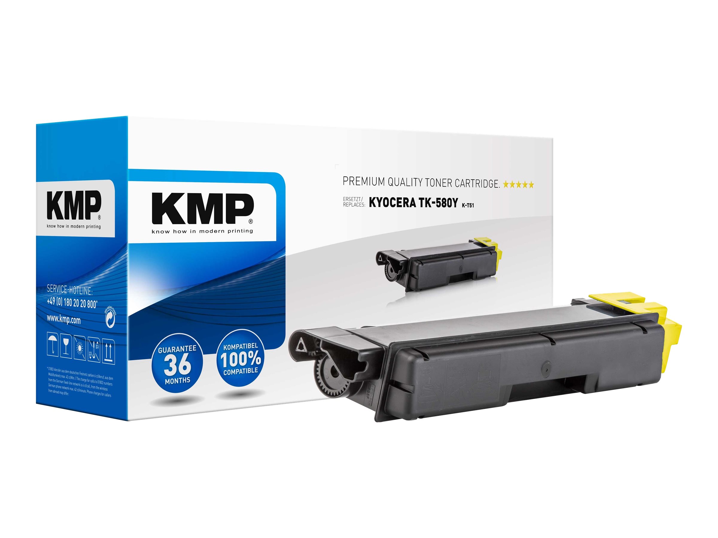 KMP K-T51 toner cartridge 1 pc(s) Yellow